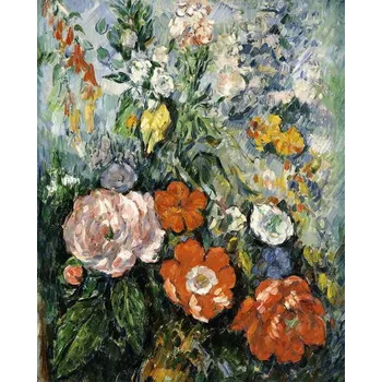 Plakát Plakát, Obraz - Bouquet of Flowers, Cezanne, Paul