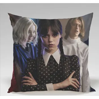 Polštář Povlak na polštář Wednesday a spolužáci - 45 x 45 cm (2)