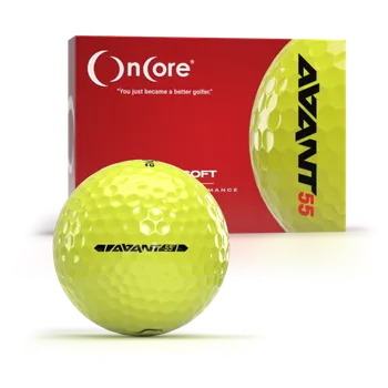 Golfový míček OnCore AVANT 55 golfové míčky žluté 12ks