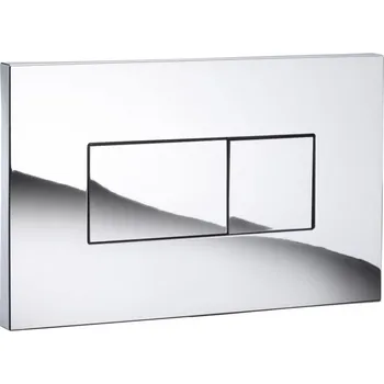 Ideal Standard Karisma ovládací deska VV641004 pneumatická, 230x14,6 cm, chrom xxxx