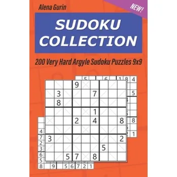 Kniha Sudoku Collection: 200 Very Hard Argyle Sudoku Puzzles 9x9 – Alena Gurin (EN)