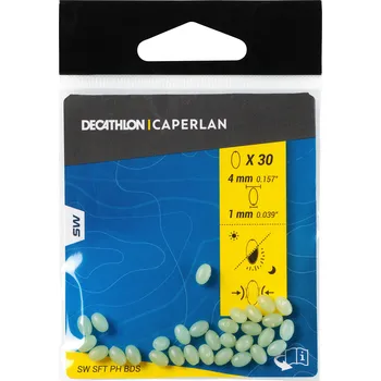 CAPERLAN Korálek na sportovní rybolov měkký fosforeskující 4 mm