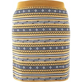 Dámská sukně Kama Merino sukně 6013 102 - žlutá L