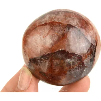 Sběratelství Hematit v křišťálu Madagaskar 142g