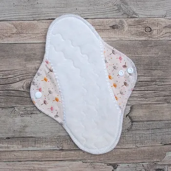 Menstruační vložka LalaH látková noční vložka s PUL - Chmýří