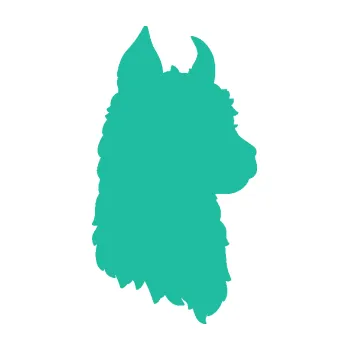 Samolepící dekorace Lama 006 pravá silueta (25 - tyrkysová) SAMOLEPKA NA AUTO, NÁLEPKA, FÓLIE, POLEP, TUNING, VLASTNÍ TEXT, TISK, AUTOSAMOLEPKY.cz, POLEPY, OBRÁZEK, LOGO, 3D STICKERS