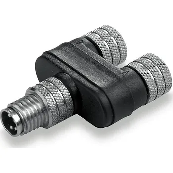 Elektrický konektor WEIDMÜLLER Konektor SAI Y-4S M8-M8 1805660000