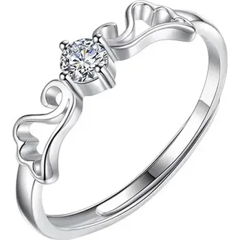 Prsten Majya Stříbrný nastavitelný prsten ANGELIA Ag/; ≤1,69 g 10363