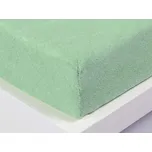 XPOSE® Froté prostěradlo Exclusive - světle zelené 120x200 cm, Froté + Prodloužená možnost vrácení zboží do 50 dnů