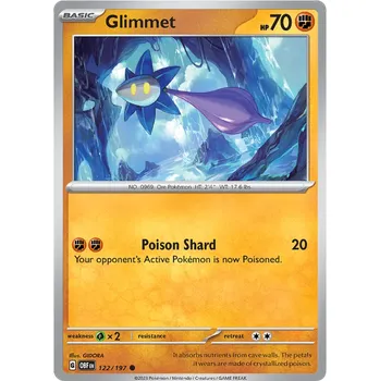 Sběratelská karetní hra Pokémon TCG Glimmet 122/197