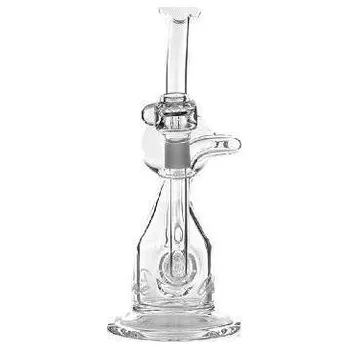 Skleněný bong Pure Glass Infinity Recycler 2 8" (Avandgardní&nbsp;skleněný bong&nbsp;Pure Glass&nbsp;Infinity&nbsp;2, vysoký cca 20 cm.)