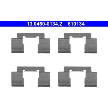 Přislušenství brzdového systému Sada příslušenství, obložení kotoučové brzdy ATE 13.0460-0134.2