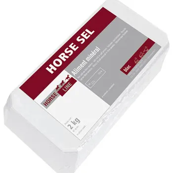 Krmivo pro koně HORSE LINE Solný liz pro koně HORSE ROC přírodní 2 kg 2kg