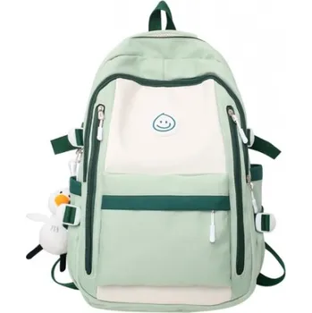 Školní batoh Batoh Smajlík zelený