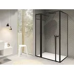 Sprchový kout Riho Lucid GD203 XL barva rámu černá GD213B080