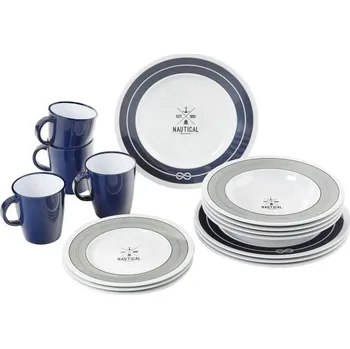 Sada nádobí Sada nádobí - Brunner Nautical melaminová sada (Melaminová sada)
