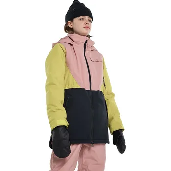 bunda Burton Khione 2L - Powder Blush/Sulfur/True Black XL