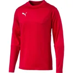 pánská mikina PUMA - RED/WHITE - XL (Puma LIGA Training Crew Sweatshirt Mens)