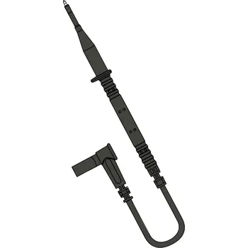 Měřicí kabel Chauvin Arnoux měřicí kabel 4mm bezpečnostní zástrčka 4mm bezpečnostní zdířka 0.85 m černá 1 sada