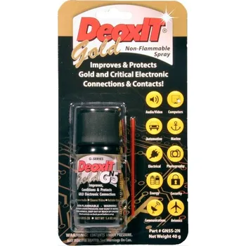 Hi-Fi systém DeoxIT® GOLD MINI GN5S - Čistič pozlacených kontaktů / povrchů (Mini-Spray)