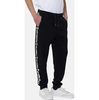 Pánské černé tepláky Karl Lagerfeld - Velikost S, Barva Černá 55536 705064