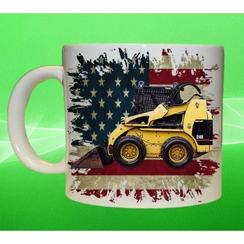 hrnek Caterpillar 248D bobcat