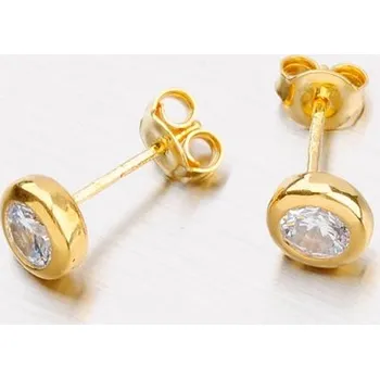 Náušnice Dámské náušnice stříbro 925 zirkon - E1400014-0871-SLX