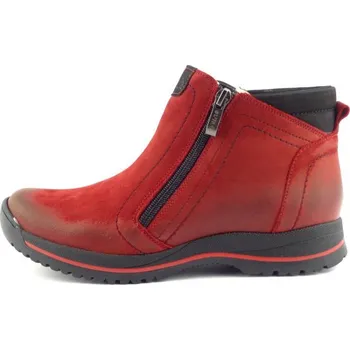 Dámská zimní obuv Aurelia kotníková 359 red black, velikost 37