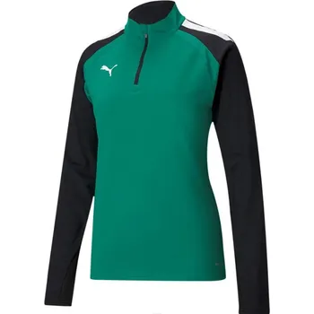 Triko s dlouhým rukávem Puma TEAMLIGA 1/4 ZIP TOP W 657253-05 Velikost S