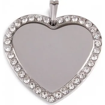 Přívěsek Dámský přívěsek ocel srdce SH29S