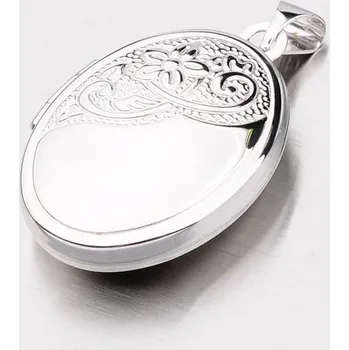 Přívěsek Goldex Medailonek na fotku 197-0342 bílé zlato