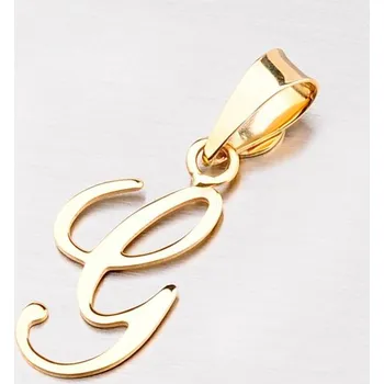 Přívěsek Přívěsek žluté zlato 585 - písmeno G 43-2937-G