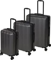 ProWorld KO-FB5000250 sada cestovních kufrů 3 ks tmavě šedá