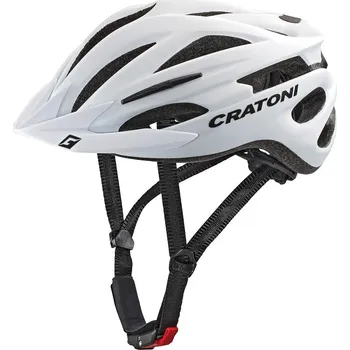 Chránič hlavy Cyklistická helma Cratoni Pacer – bílá - L-XL (58-61 cm)