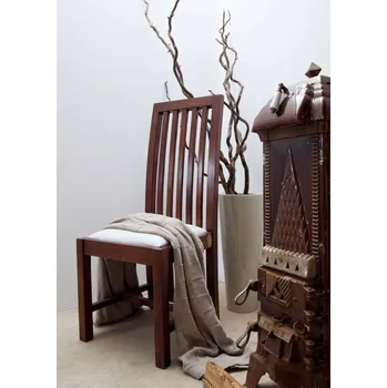 ZENO CAMBRIDGE Židle čalouněná, akácie