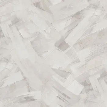 Tapeta Béžová vliesová tapeta na zeď, imitace stěrky, TI3003, Time 2025, Grandeco