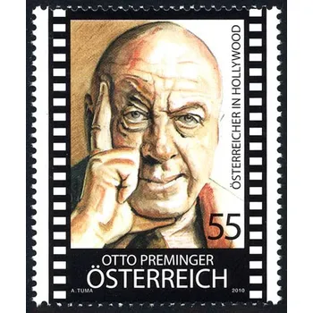Poštovní známka Österreich post (2010) MiNr. 2851 ** - Rakousko - Rakušané v Hollywoodu