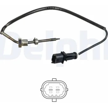 Čidlo automobilu Čidlo, teplota výfukových plynů DELPHI TS30138