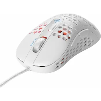 Myš DELTACO GAM-106-W GAMING WM85, Myš, USB, biela