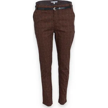 Dámské kalhoty Kalhoty dám. Chic et Jeune 5119-252 barva: oranžová-cihlová, velikost: 38