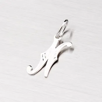 Přívěsek Přívěsek bílé zlato 585 - písmeno N 2-4003-N