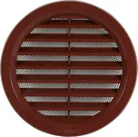 Kruhová větrací mřížka se síťovinou | 110 mm - HNĚDÁ 110 mm - VM 110 H