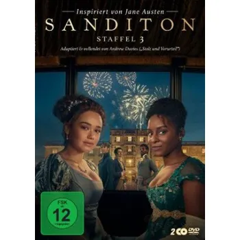 DVD film Jane Austen: Sanditon. Staffel.3, 2 DVD – Rose Williams,Ben Lloyd-Hughes,Crystal Clarke (DE)