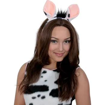 Čelenka s oušky - Kráva