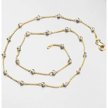 Řetízek Dámský řetízek stříbro 925 kuličkami CHRS-ST-RN-C0001-YR-003 délka 42 cm