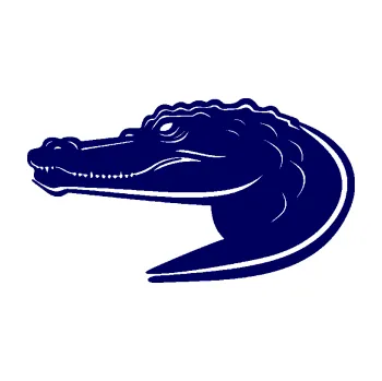 Samolepící dekorace SAMOLEPKA Krokodýl 004 levá (23 - tmavě modrá) NA AUTO, NÁLEPKA, FÓLIE, POLEP, TUNING, VLASTNÍ TEXT, TISK, AUTOSAMOLEPKY.cz, POLEPY, OBRÁZEK, LOGO, SAMOLEPKY