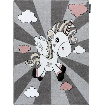 Hans Home Dětský kusový koberec Petit Unicorn grey - 160x220 - doprava zdarma