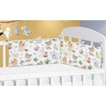 Mantinel do dětské postýlky - zvířátka - 70x28 cm