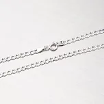 Řetízek bílé zlato 585 většími oky 45-1291 délka 50 cm