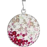 EVOLUTION GROUP CZ Stříbrný přívěšek s krystaly Crystals from Swarovski® Sweet Love - 34131.3 Sweet Love